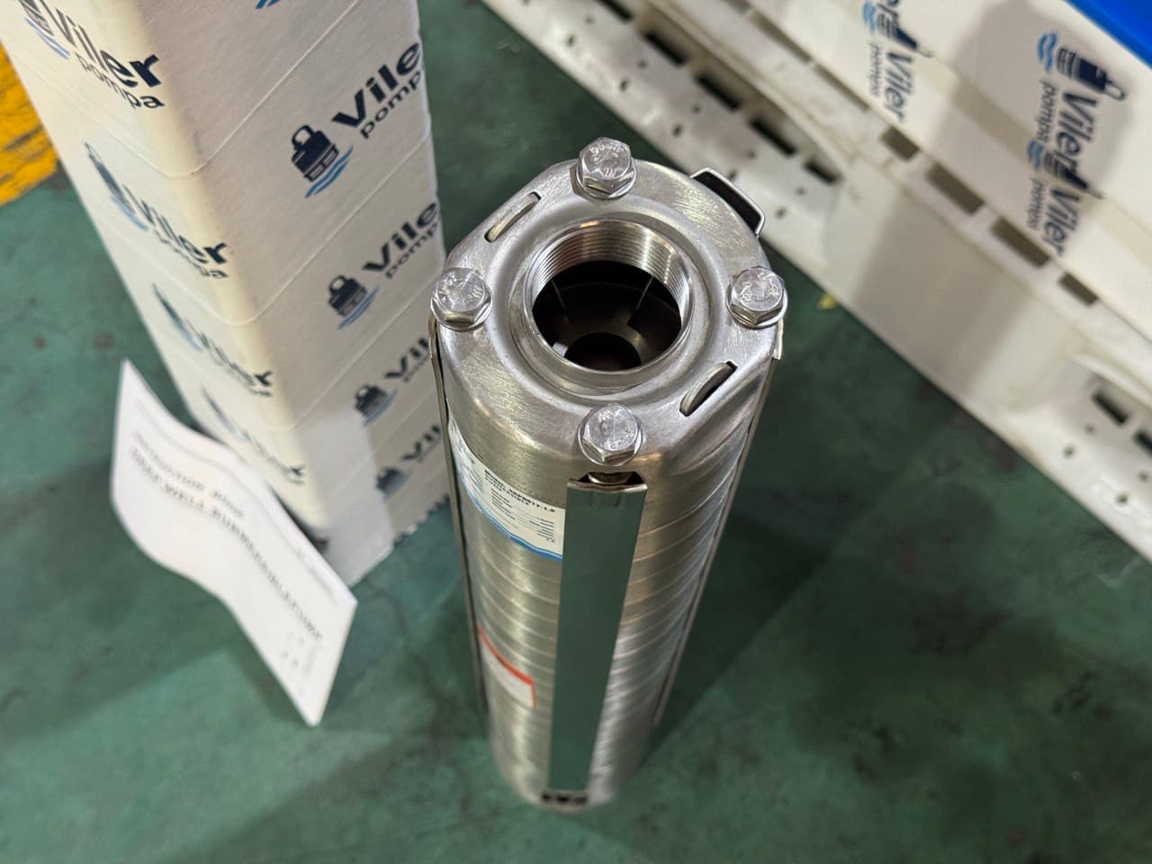 4 inç Paslanmaz Çelik Dalgıç Pompalar (4SP Serisi) — Sadece Pompa - 3